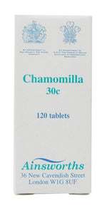 Ainsworths Chamomilla 30c 120 Tablets