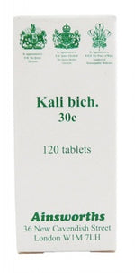Ainsworths Kali Bich 30c 120 Tablets