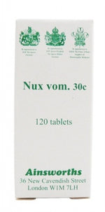 Ainsworths Nux Vom 30c 120 Tablets