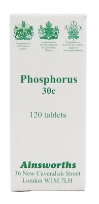 Ainsworths Phosphorus 30c 120 Tablets