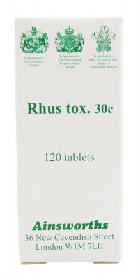 Ainsworths Rhus Tox 30c 120 Tablets
