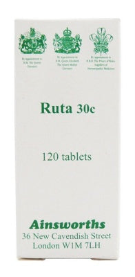 Ainsworths Ruta 30c 120 Tablets