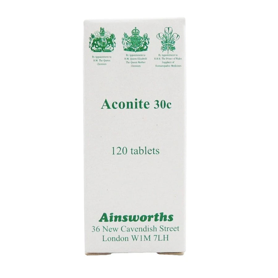 Ainsworths Aconite 30C 120 tablets - MicroBio Health