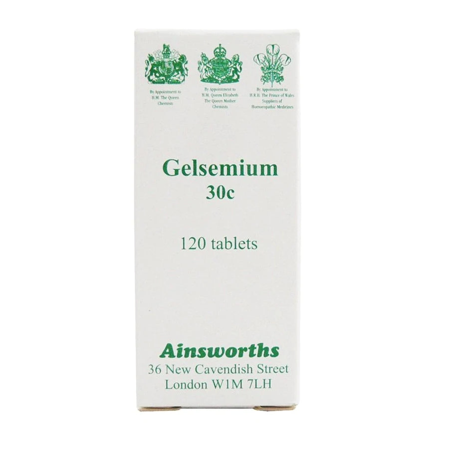 Ainsworths Gelsemium 30c 120 tabs - MicroBio Health