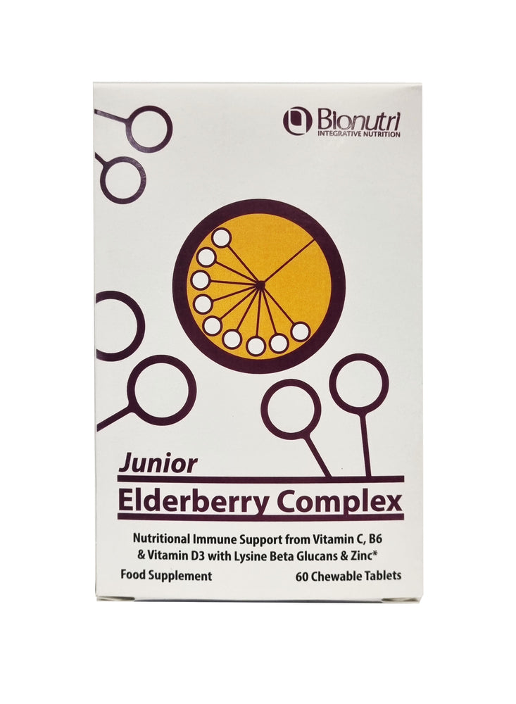 Bionutri Junior Elderberry Complex 60 Chewable Tablets