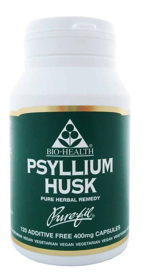 Bio Health Psyllium Husk 400mg 120 Capsules