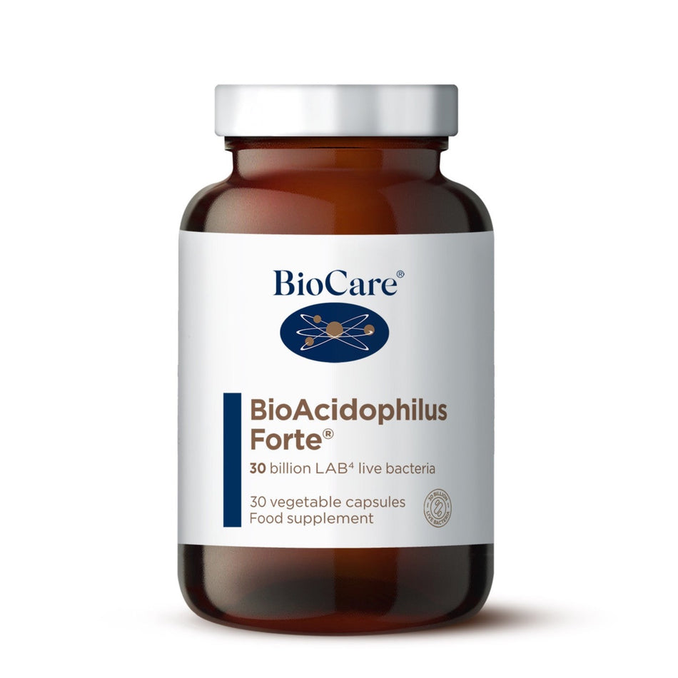 Biocare BioAcidophilus Forte 30 Capsules - MicroBio Health