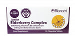 Bionutri Junior Elderberry Complex 30 Chewable Tablets - MicroBio Health