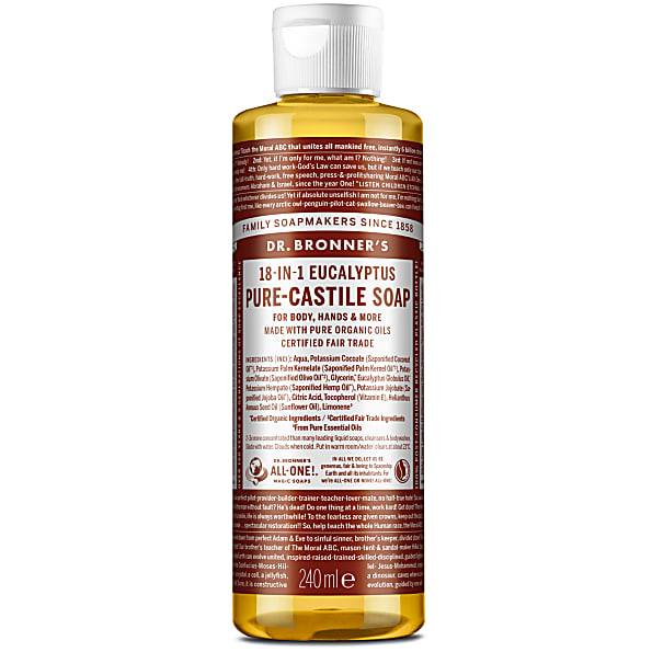 Dr Bronner's Pure Castile Liquid Soap Eucalyptus 237ml