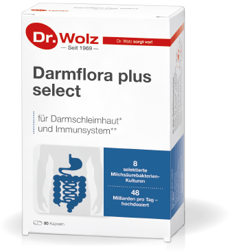 Dr Wolz Darmflora plus select 40 caps - MicroBio Health