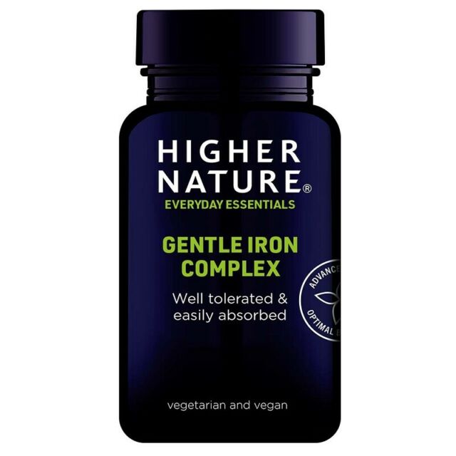 Higher Nature Gentle Iron Complex 60 - MicroBio Health