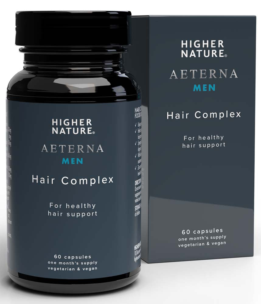 Higher Nature Æterna Gold Men's Hair Complex - MicroBio Health