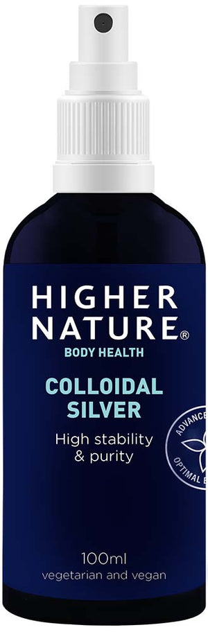 Higher Nature Colloidal Silver 15ml - MicroBio Health