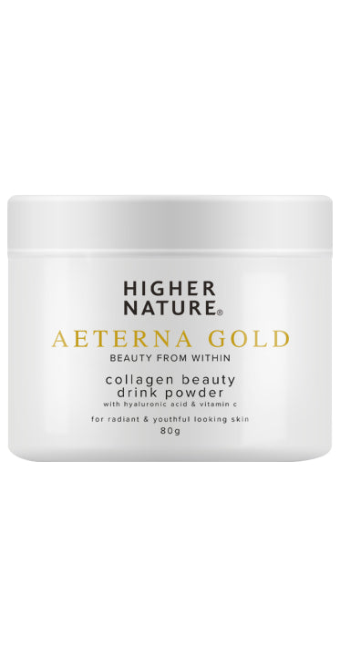 Higher Nature Æterna Gold Collagen Drink - MicroBio Health
