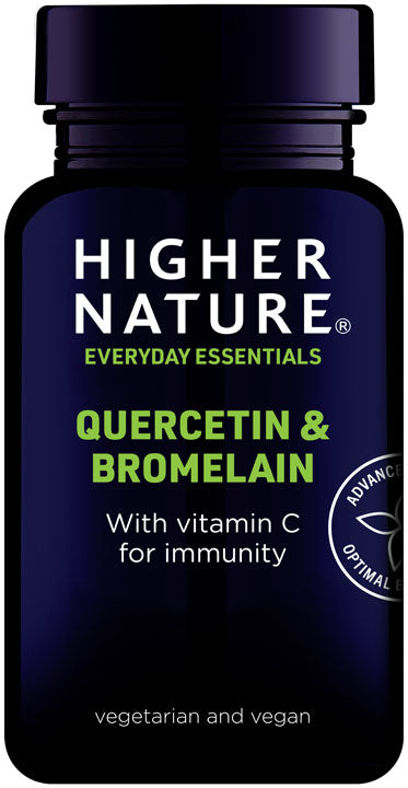 Higher Nature Quercetin & Bromelain 60 - MicroBio Health