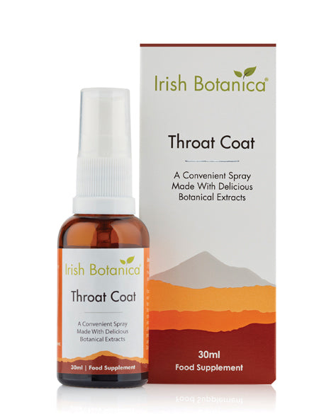 Irish Botanica Throat Coat 30ml Spray - MicroBio Health