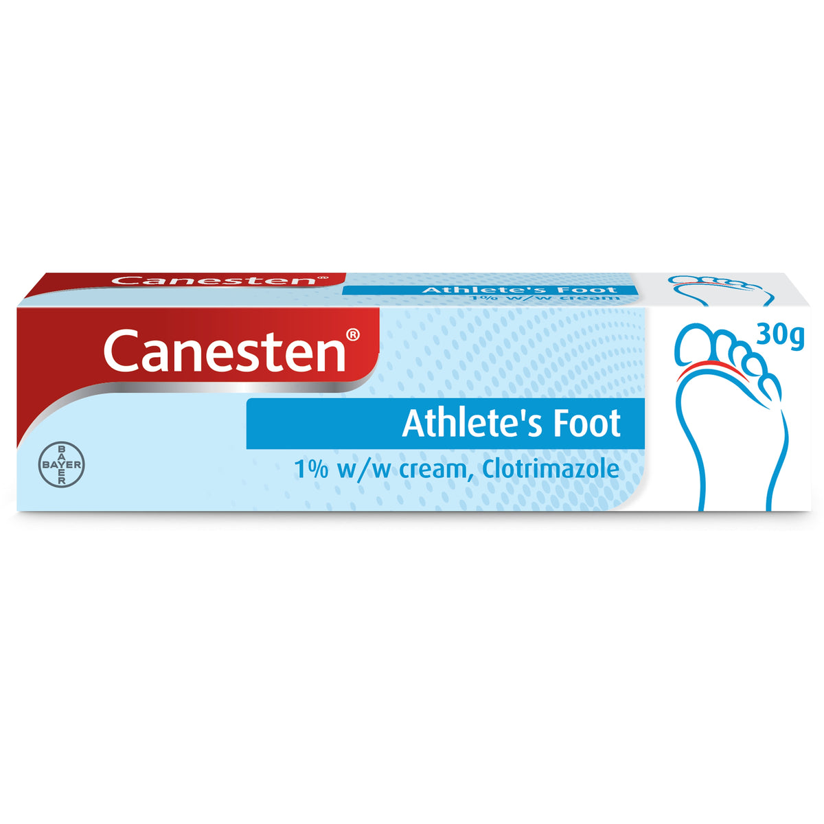 Canesten Athletes Foot 1% Cream 15g - MicroBio Health