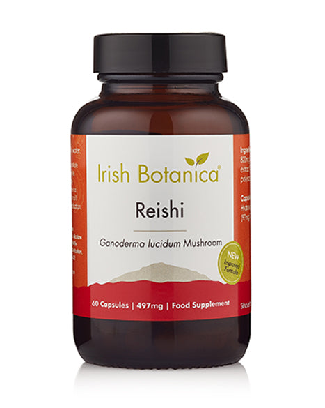 Irish Botanica Mushroom Reishi 400mg 60 - MicroBio Health