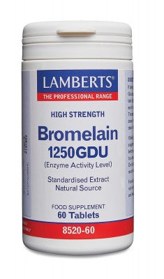 Lamberts Bromelain 1250GDU 60 capsules - MicroBio Health