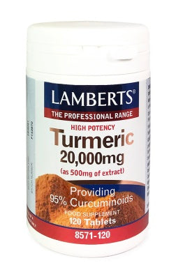 Lamberts Turmeric 20000mg 120 tab - MicroBio Health