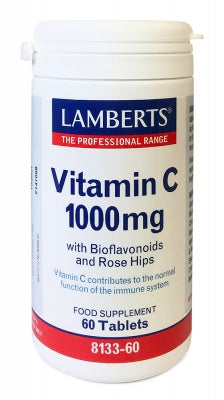 Lamberts Vitamin C 1000mg with Bioflavonoids 60 - MicroBio Health