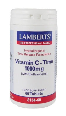 Lamberts Vitamin C Time Release 1000mg 60 - MicroBio Health