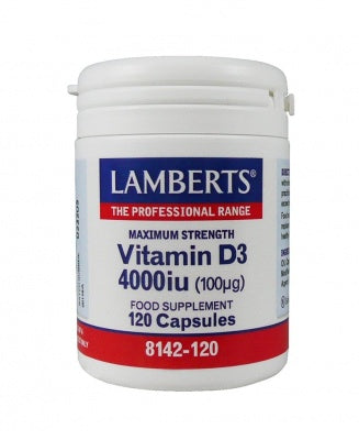 Lamberts Vitamin D3 4000iu 120 Caps - MicroBio Health