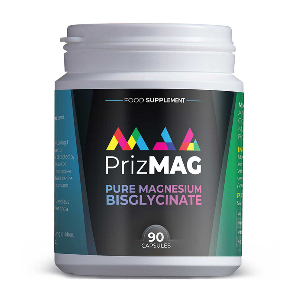 PrizMag Plus Magnesium Bigylcinate 90 capsules - MicroBio Health