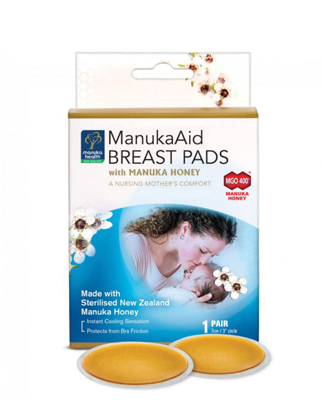 ManukaAid Breast pad with MGO 400+ Gel - MicroBio Health