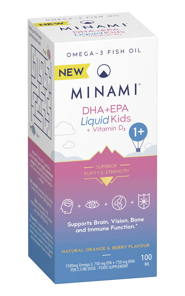 Minami DHA+EPA + Vitamin D3 Liquid Kids 100ml