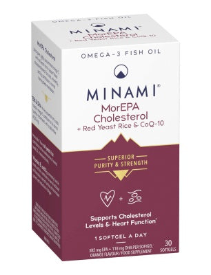 Minami Nutrition MorEPA Cholesterol 30 - MicroBio Health