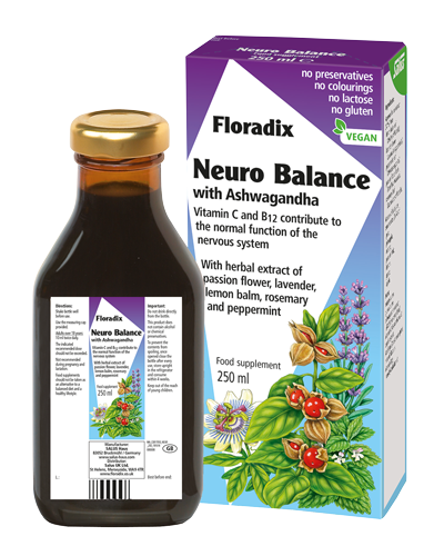 Floradix Neuro Balance with Ashwagandha 250ml