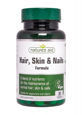 Natures Aid Hair, Skin and Nails Formula - MicroBio Health