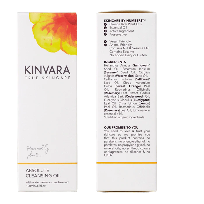 Kinvara Absolute Cleansing Oil 100ml - MicroBio Health