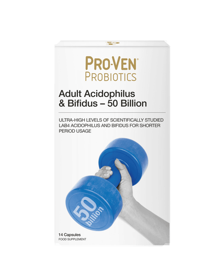 Pro-Ven Adult Acidophilus + Bifidus 50 Billion 14 Caps - MicroBio Health