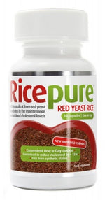 Rice Pure Red Yeast Rice 30 caps - MicroBio Health