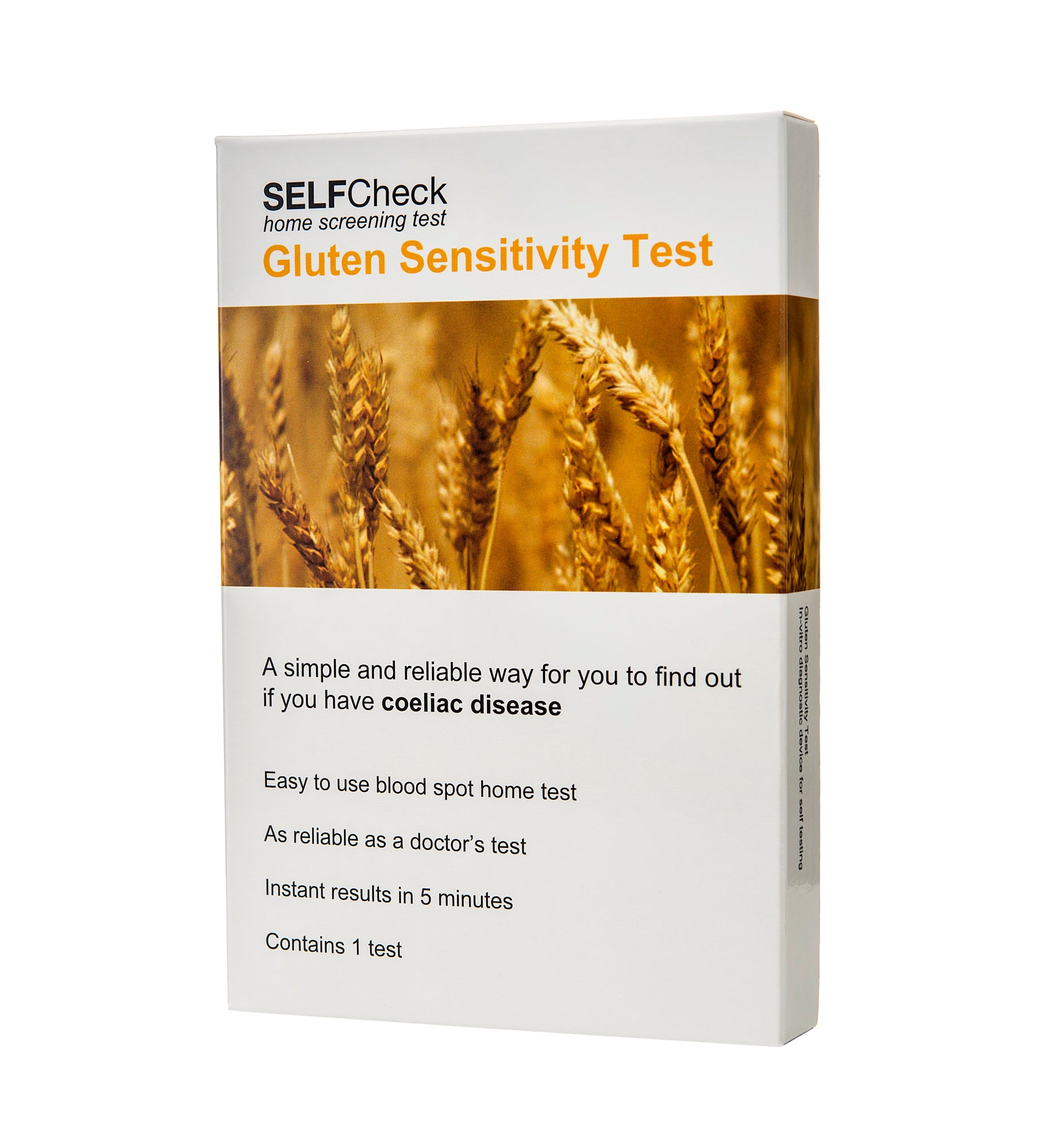 SelfCheck Gluten Sensitivity - Coeliac - MicroBio Health