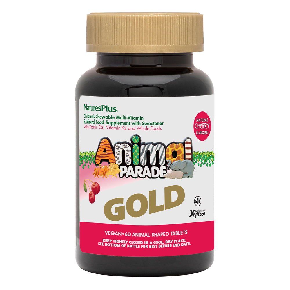 
            
                Load image into Gallery viewer, Natures Plus Animal Parade Gold Cherry 60 Chewable Tablets
            
        