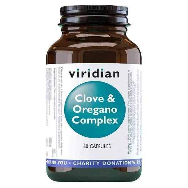 Viridian Clove and Oregano 60 caps - MicroBio Health