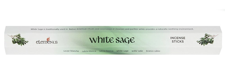 Elements White Sage Incense Sticks 20