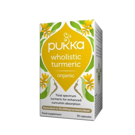 Pukka Wholistic Turmeric 30 Caps - MicroBio Health