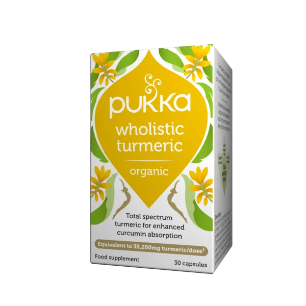 Pukka Wholistic Turmeric 30 Caps - MicroBio Health