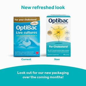 
            
                Load image into Gallery viewer, OptiBac For your cholesterol 30 capsules - MicroBio Health
            
        
