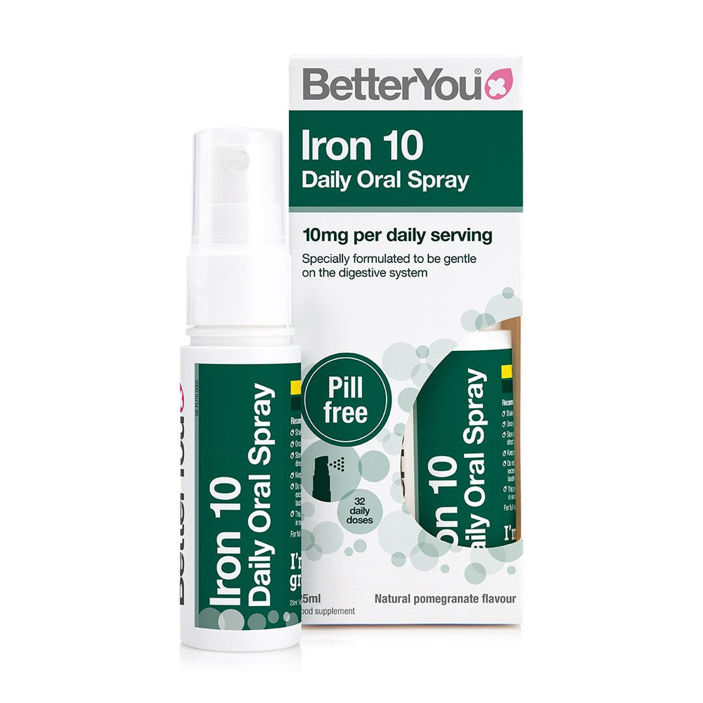 Better You Iron 10 Daily Oral Spray 25ml - MicroBio Health
