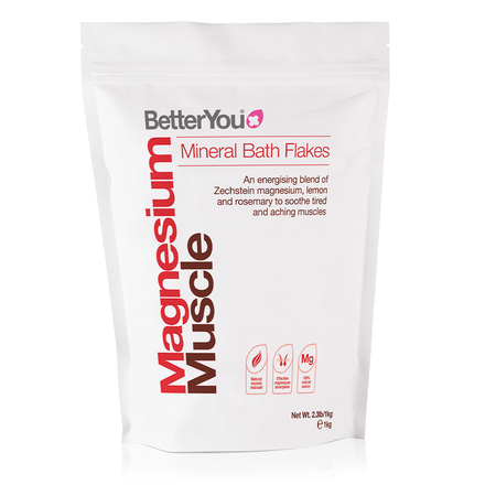 Better You Magnesium Muscle Mineral Bath 1kg - MicroBio Health