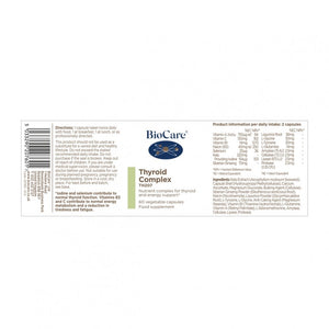 
            
                Load image into Gallery viewer, BioCare Thyroid Complex 60 Caps - MicroBio Health
            
        