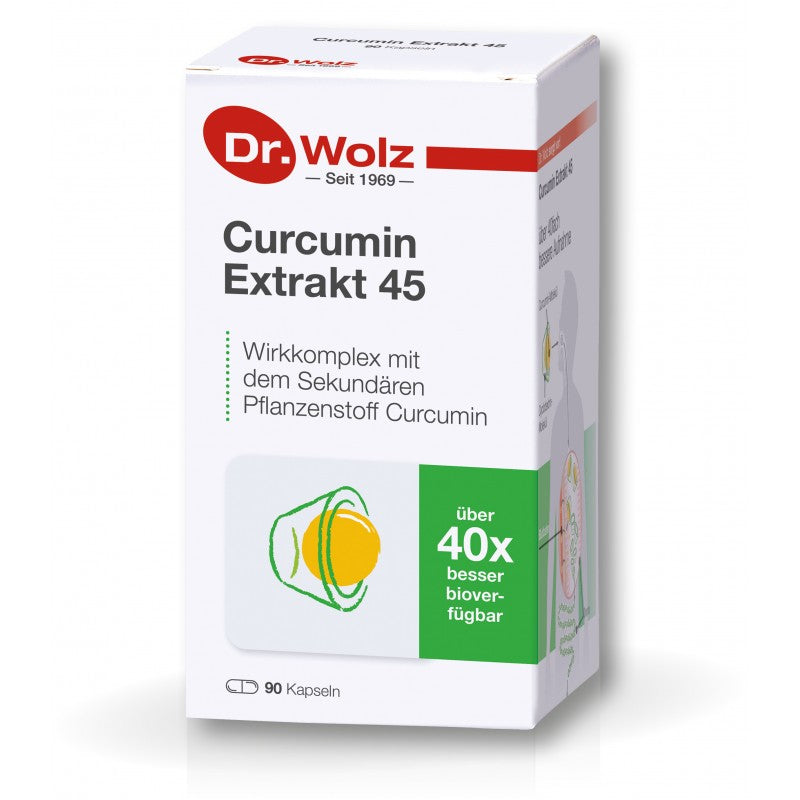 Dr Wolz Curcumin Extract 90 caps - MicroBio Health