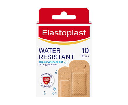 Elastoplast Water Resistant Plasters 10