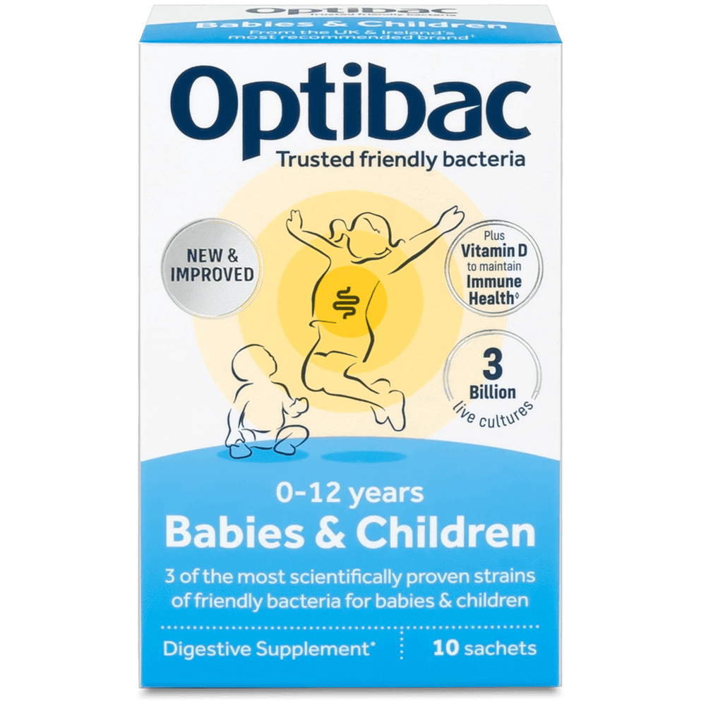 OptiBac For babies & children 10 sachets - MicroBio Health