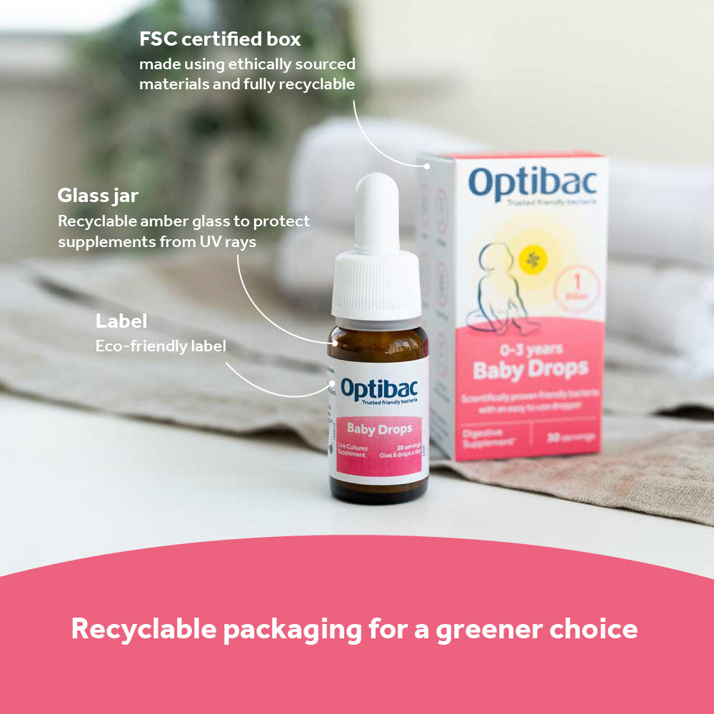 OptiBac For your baby 30 Drops - MicroBio Health